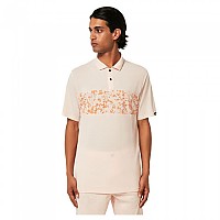 [해외]오클리 APPAREL Sand Print 반팔 폴로 셔츠 14139487337 Pastel Orange