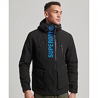 [해외]슈퍼드라이 Ultimate Windcheater 자켓 139530916 Black / Blue Bay