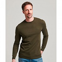 [해외]슈퍼드라이 스웨터 Vintage Emb Cotton/Cash 139530977 Spruce