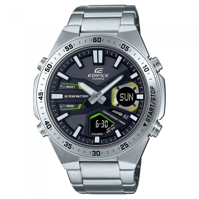 [해외]카시오 EFV-C110D-1A3VEF Edifice 시계 139654275 Black / Silver Grey / Mineral