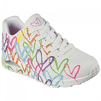 [해외]스케쳐스 Uno 운동화 139662769 White / Multi Lighti Heart Print / White