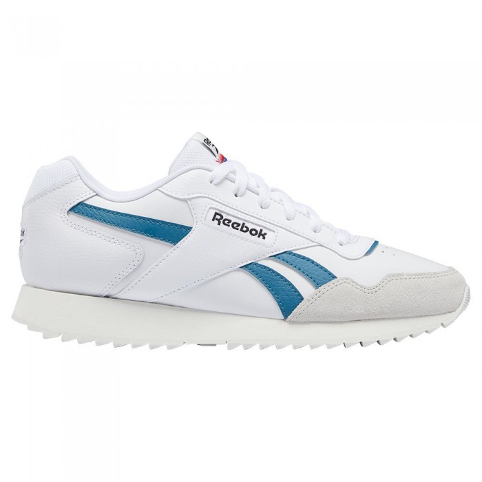 [해외]리복 CLASSICS Glide Ripple 운동화 139443971 Ftwr White / Steely Blue S23-R / Core Black