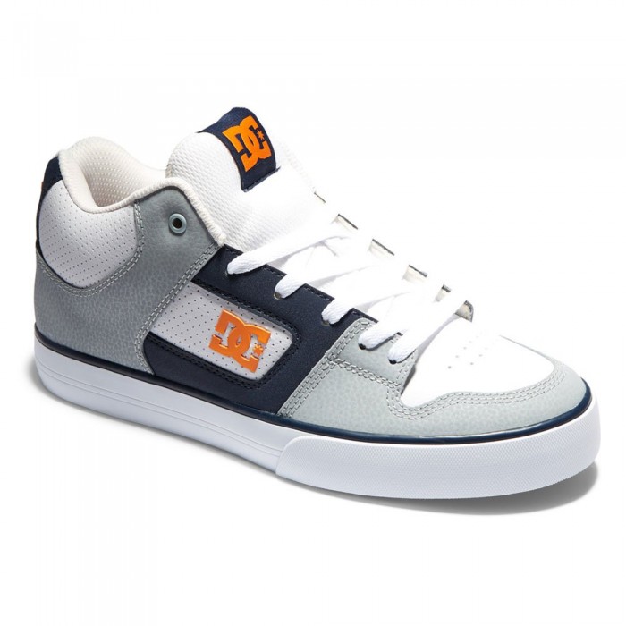 [해외]DC슈즈 Pure Mid 운동화 139532941 White / Grey / Orange