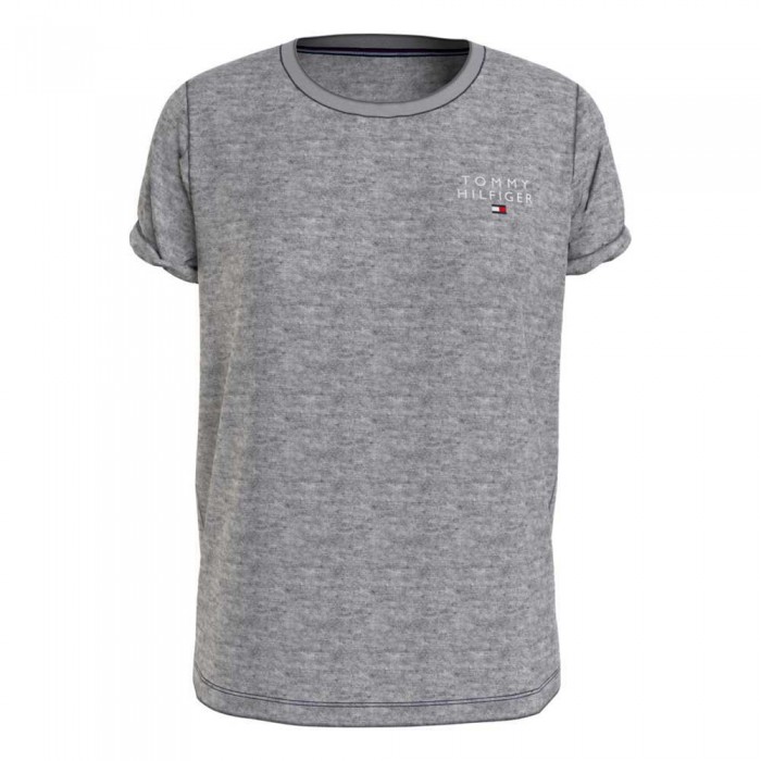 [해외]타미힐피거 UW0UW04525 반팔 티셔츠 139550201 Light Grey Heather