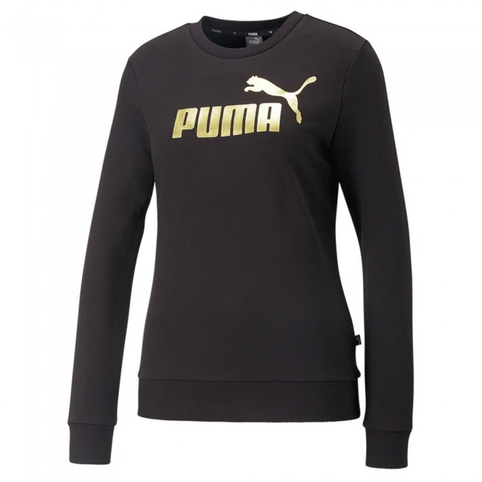 [해외]푸마 Ess+ Metallic Logo 후드티 139553562 Puma Black