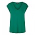 [해외]PIECES Kamala 반팔 V넥 티셔츠 139740302 Pepper Green