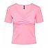 [해외]PIECES Tania 반팔 V넥 티셔츠 139740598 Begonia Pink