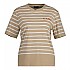 [해외]간트 Logo Striped 반팔 티셔츠 139689550 Dark Khaki