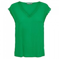 [해외]ONLY Jasmina 반팔 V넥 티셔츠 139757122 Kelly Green