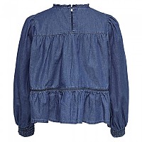 [해외]ONLY 긴 소매 셔츠 Alaia 139727111 Medium Blue Denim