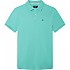 [해외]해켓 Slim Fit Logo 반팔 폴로 셔츠 139324163 Aqua