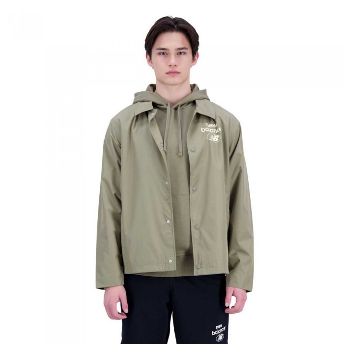 [해외]뉴발란스 Essentials Reimagined Woven 자켓 139471704 Covert Green