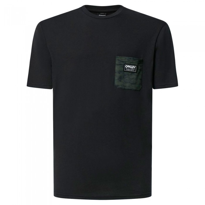 [해외]오클리 APPAREL Classic B1B Pocket 반팔 티셔츠 139486684 Black / Brush Tiger Green