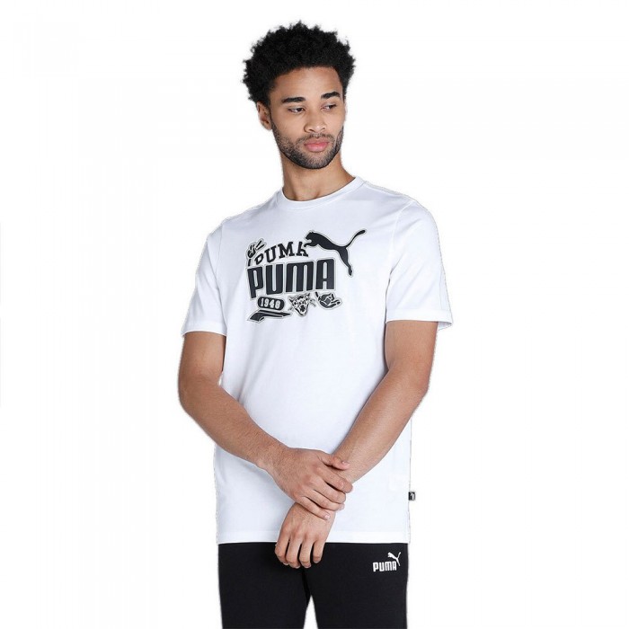 [해외]푸마 Graphics Icon 반팔 티셔츠 139554021 Puma White