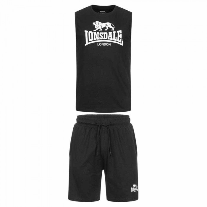 [해외]LONSDALE Allanton 운동복 139688320 Black