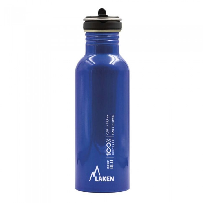 [해외]LAKEN 알루미늄 기본 모자 플로우 병 750ml 4139750508 Blue