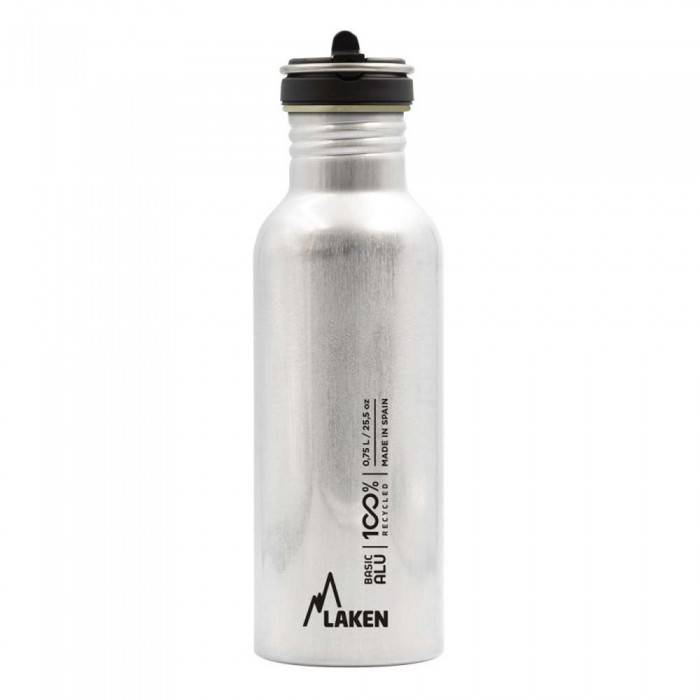 [해외]LAKEN 알루미늄 기본 캡 흐름 병 750ml 4139750511 Silver