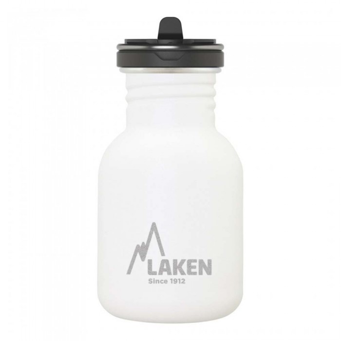 [해외]LAKEN 스테인리스 스틸 기본 유량 병 350ml 4139750588 White