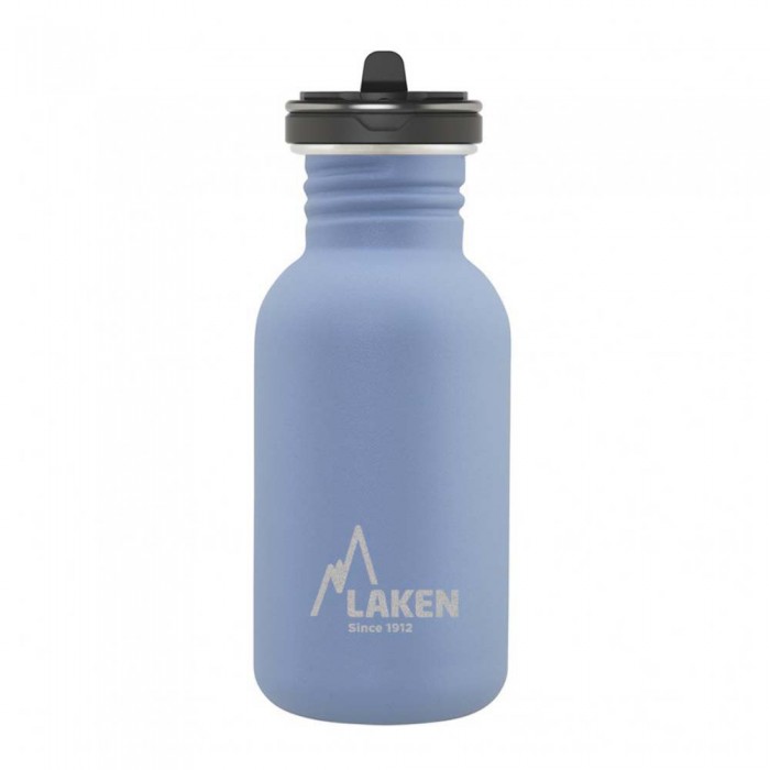 [해외]LAKEN 스테인리스 스틸 기본 유량 병 500ml 4139750591 Blue