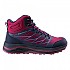 [해외]HI-TEC Rewile Mid WP 등산화 4139323003 Navy / Burgundy / Pink / Silver