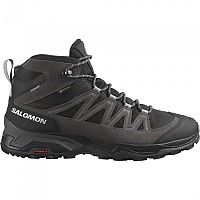 [해외]살로몬 하이킹 신발 X-Ward Leather 미드 고어텍스 4139448857 Phantom / Black / Magnet