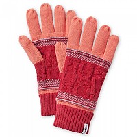 [해외]스마트울 Popcorn Cable Gloves 4138212085 Sunset Coral