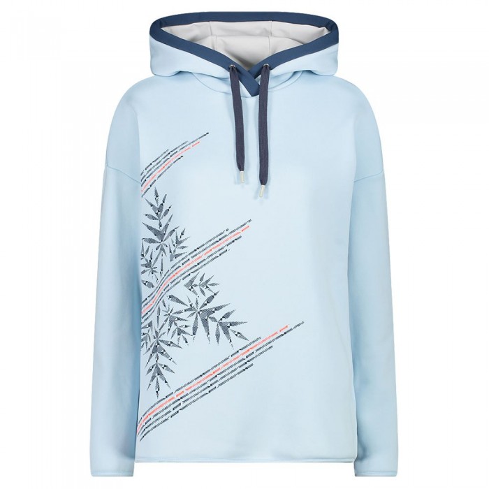 [해외]CMP Sweat Fix Hood 32E0466 후드티 4139208173 Cristal Blue