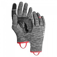 [해외]ORTOVOX Fleece Light Gloves 4139220611 Black Steel Blend