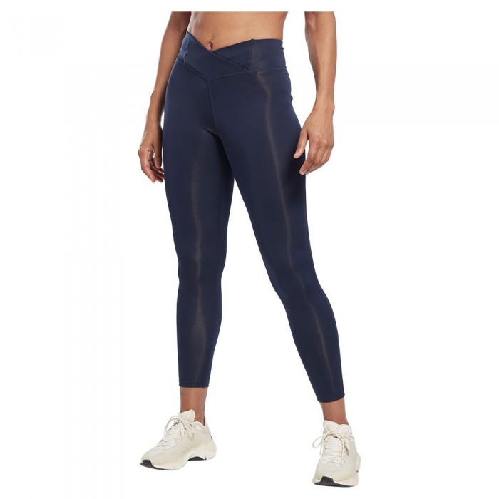 [해외]리복 Workout Ready Basic High-Rise 레깅스 4139445171 Vector Navy