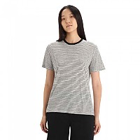 [해외]아이스브레이커 메리노 라인n Stripe 반팔 티셔츠 4139550850 Snow / Black / S