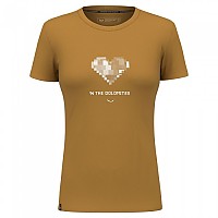 [해외]살레와 Pure Heart Dry 반팔 티셔츠 4139630855 Golden Brown
