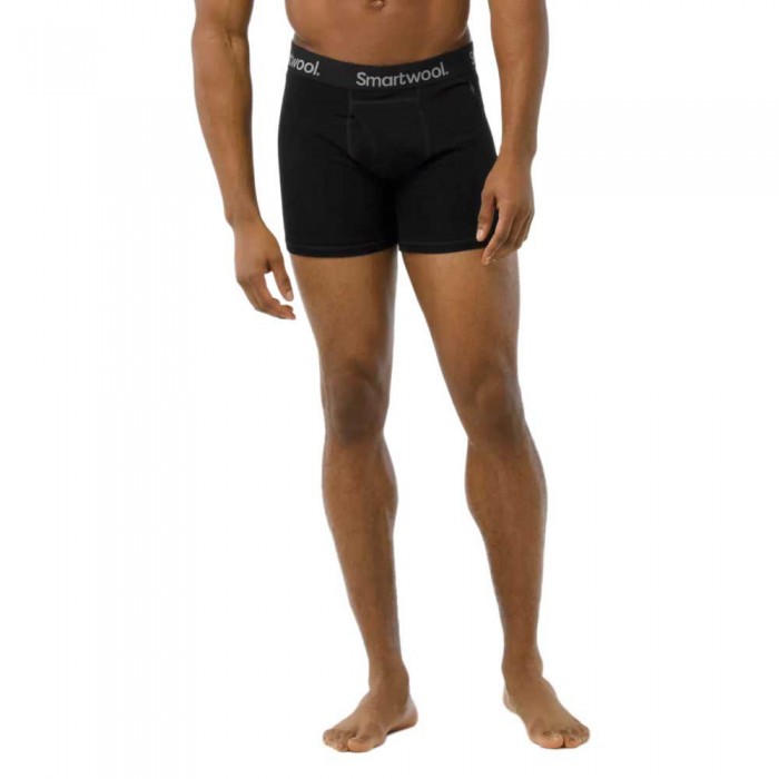 [해외]스마트울 Merino Brief 복서 브리프 4139619123 Black