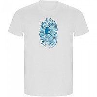 [해외]KRUSKIS Climber Fingerprint ECO 반팔 티셔츠 4139684864 White
