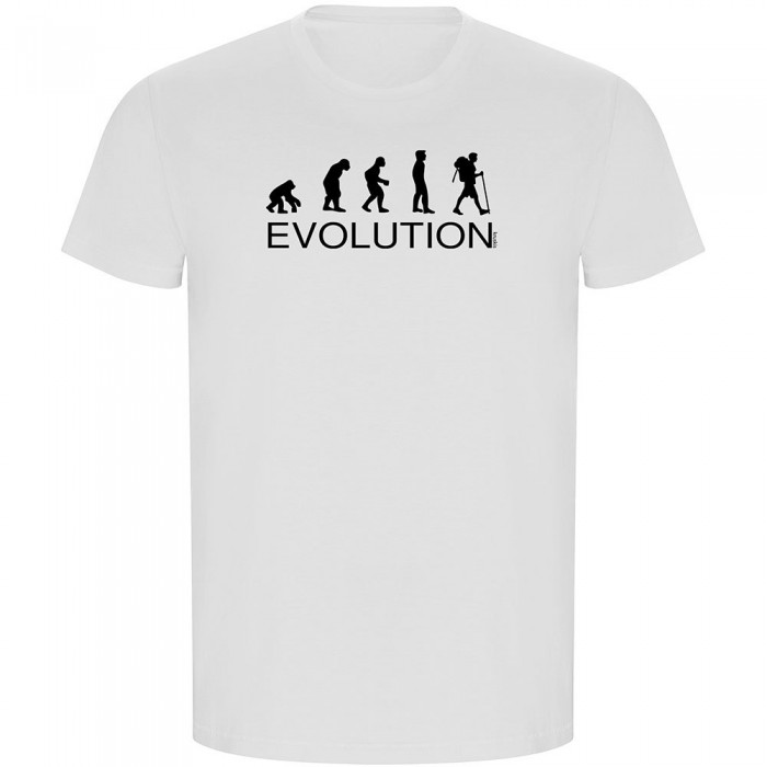 [해외]KRUSKIS Evolution 하이킹 ECO 반팔 티셔츠 4139684930 White