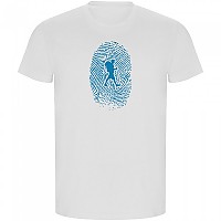 [해외]KRUSKIS Hiker Fingerprint ECO 반팔 티셔츠 4139685012 White