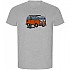 [해외]KRUSKIS Hippie Van Climbing ECO 반팔 티셔츠 4139685015 Heather Grey