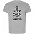 [해외]KRUSKIS Keep Calm And Climb ECO 반팔 티셔츠 4139685065 Heather Grey