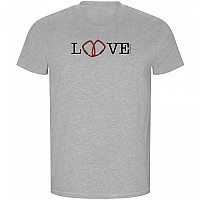 [해외]KRUSKIS Love ECO 반팔 티셔츠 4139685102 Heather Grey