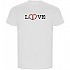 [해외]KRUSKIS Love ECO 반팔 티셔츠 4139685104 White