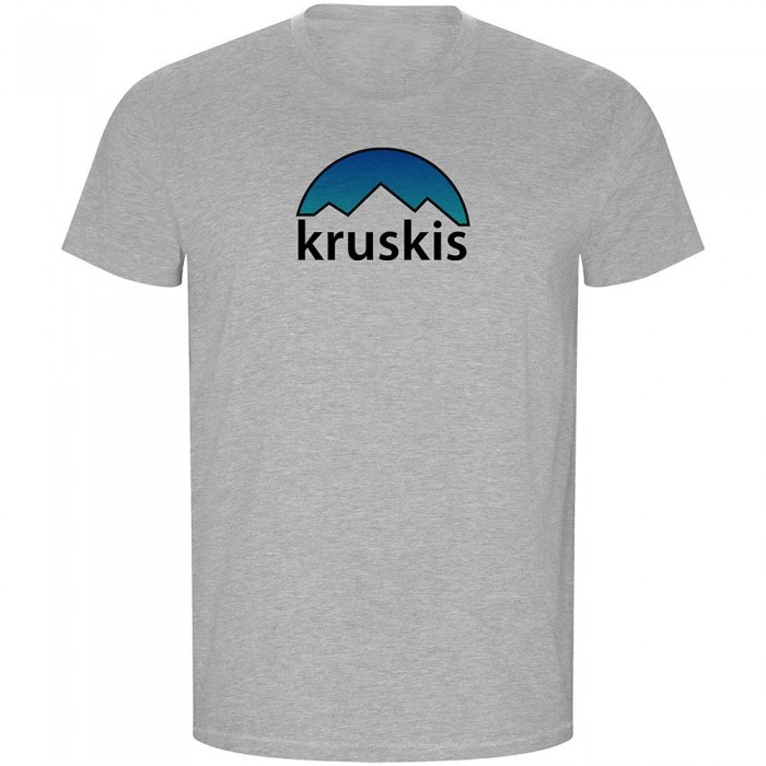 [해외]KRUSKIS Mountain Silhouette ECO 반팔 티셔츠 4139685121 Heather Grey