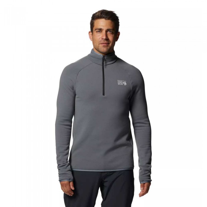 [해외]마운틴하드웨어 Polartec? 파워 Stretch? Pro 하프 지퍼 플리스 4139690092 Foil Grey