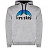 [해외]KRUSKIS Mountain Silhouette Two-Colour 후드티 4139695749 Heather Grey / Black