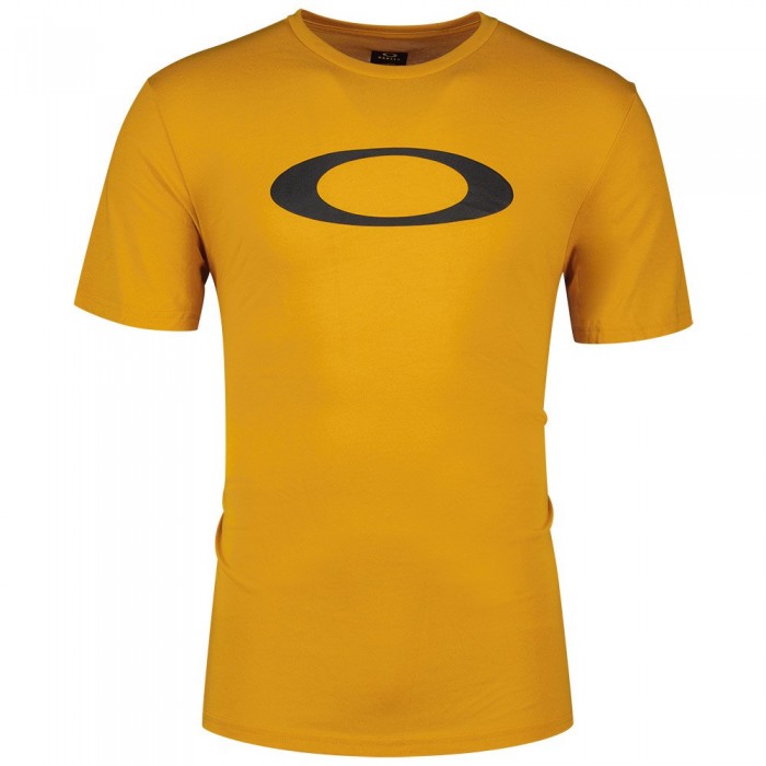 [해외]오클리 APPAREL 반팔 티셔츠 O-Bold Ellipse 5139487174 Blackout / Amber Yellow