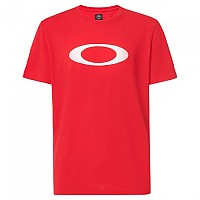 [해외]오클리 APPAREL 반팔 티셔츠 O-Bold Ellipse 5139487175 Red Line / White