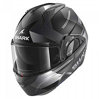 [해외]샤크 Evo GT Tekline Modular Helmet 9139648448 Matt Anthracite / Chrome / Silver