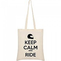 [해외]KRUSKIS Keep Calm And Ride Tote Bag 9139716246 Beige