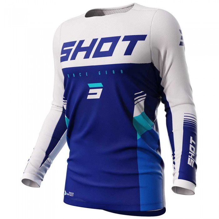 [해외]SHOT Tracer 긴팔 티셔츠 9139176127 Tracer Blue