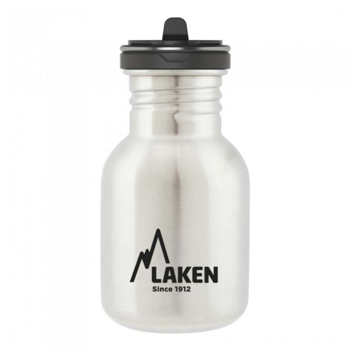 [해외]LAKEN 기본 스테인리스 스틸 플로우 병 350ml 6139750587 Silver