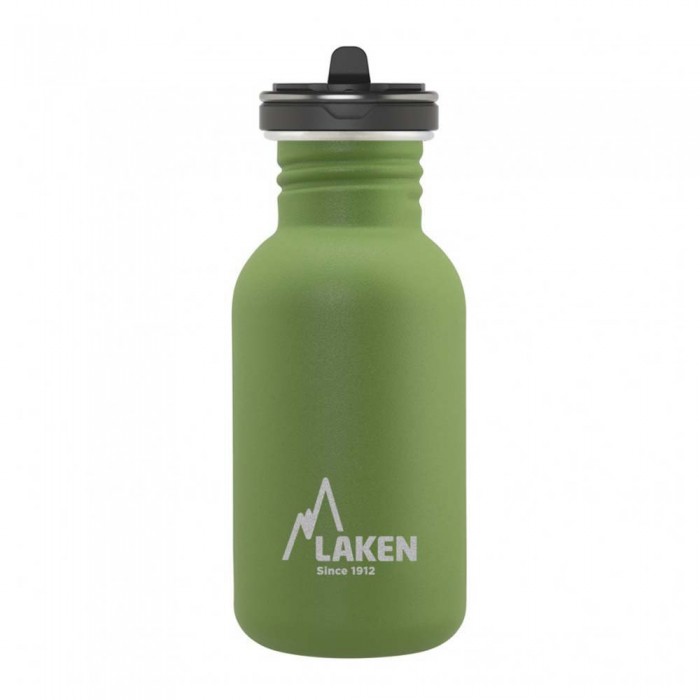 [해외]LAKEN 스테인레스 스틸 병 Basic Flow 500ml 6139750593 Khaki