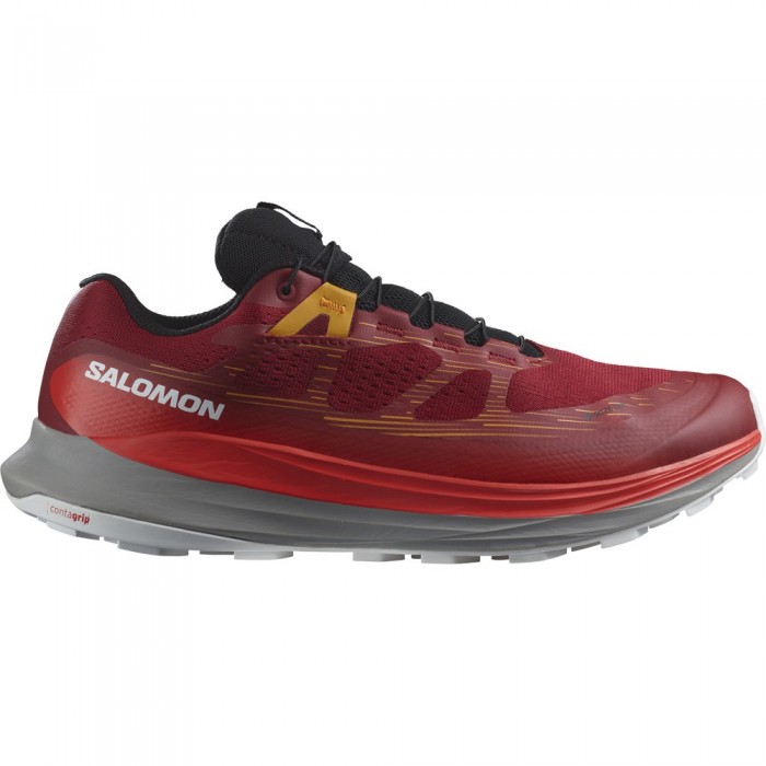 [해외]살로몬 Ultra Glide 2 고어텍스 트레일 러닝화 6139448763 Biking Red / Frost Gray / Turmeric